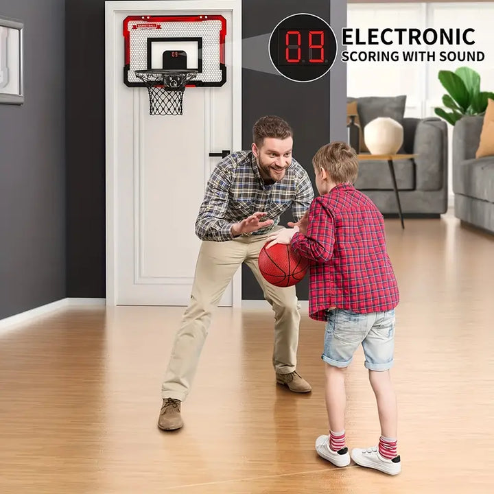 Skanto | Mini-Basketballkorb mit elektronischer Anzeigetafel - BouncePro