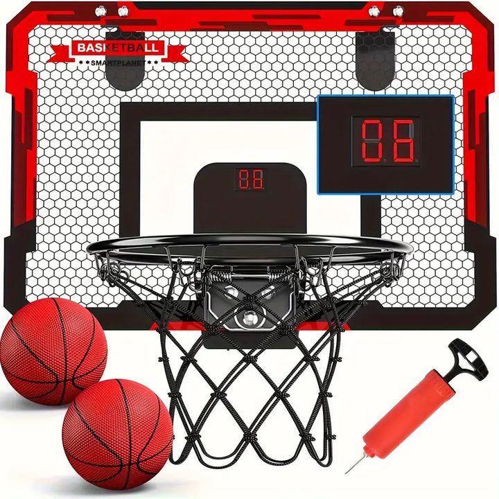 Skanto | Mini-Basketballkorb mit elektronischer Anzeigetafel - BouncePro