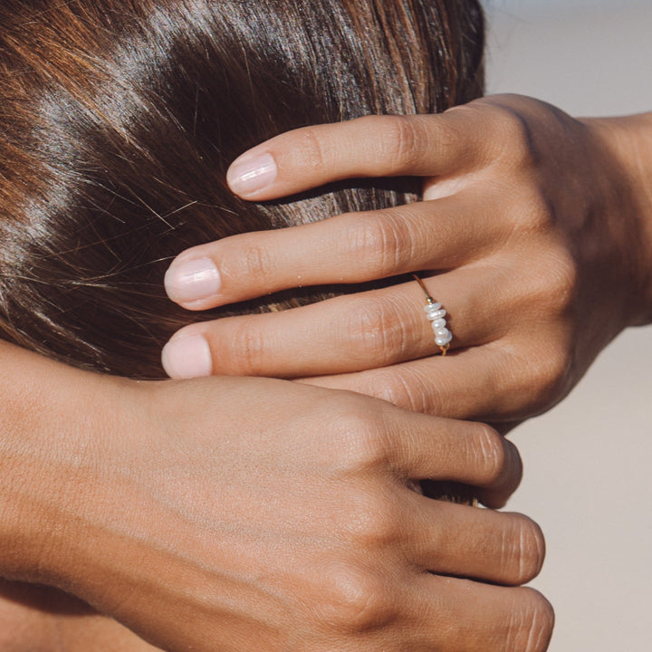 Chic Isolde Mini Perlenring – Heben Sie Ihren Stil hervor!