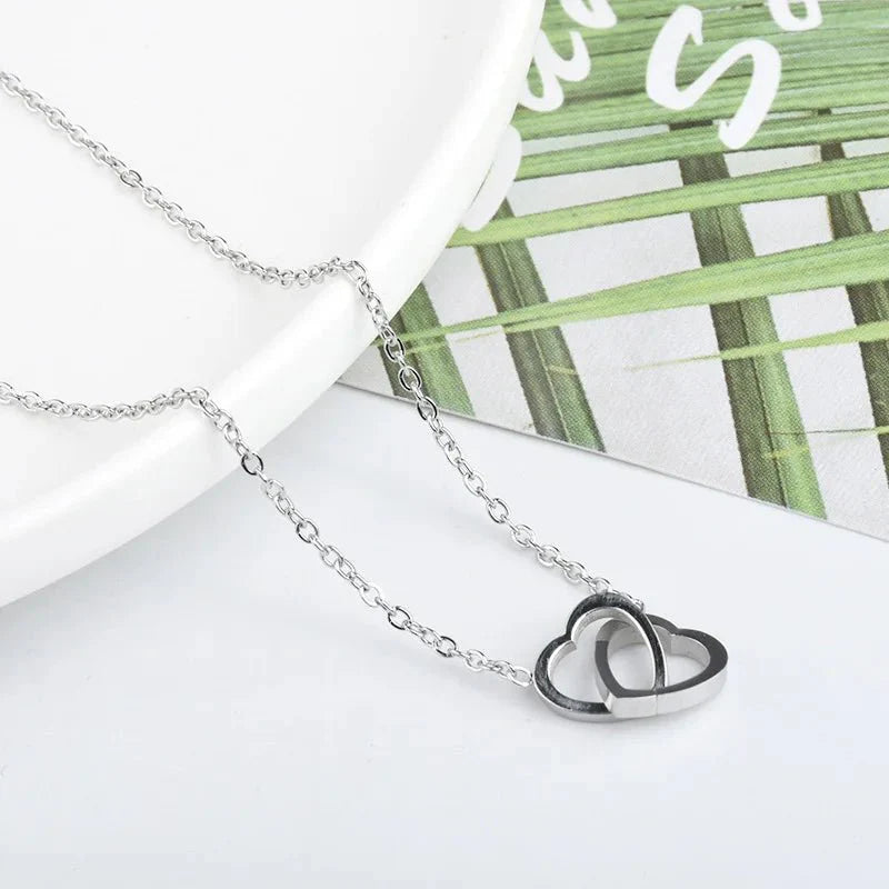 Skanto | Minimale Love Lock Herz-Halskette