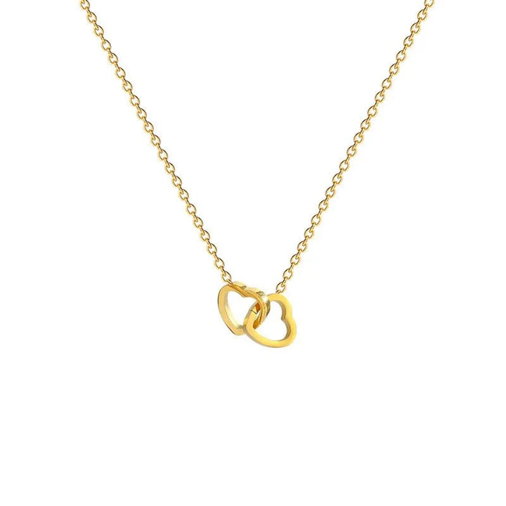 Skanto | Minimale Love Lock Herz-Halskette