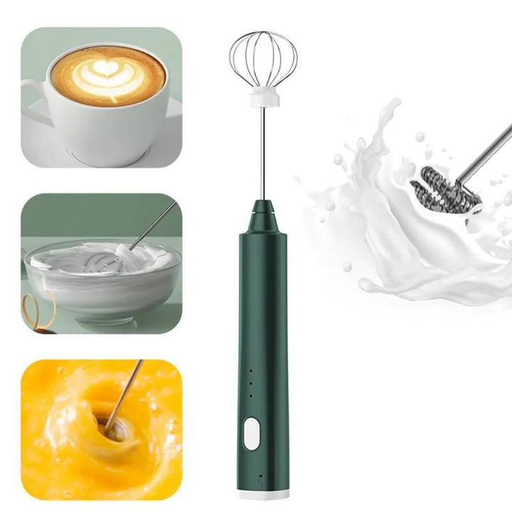 Skanto | MixaPro – Leistungsstarker Mini-Handmixer für Küche und Kaffee