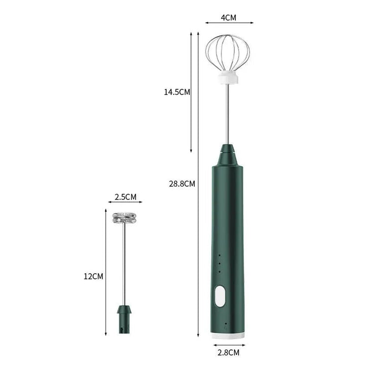 Skanto | MixaPro – Leistungsstarker Mini-Handmixer für Küche und Kaffee