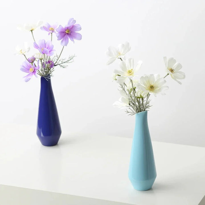 Skanto | Moderne helle einfarbige Porzellanvase
