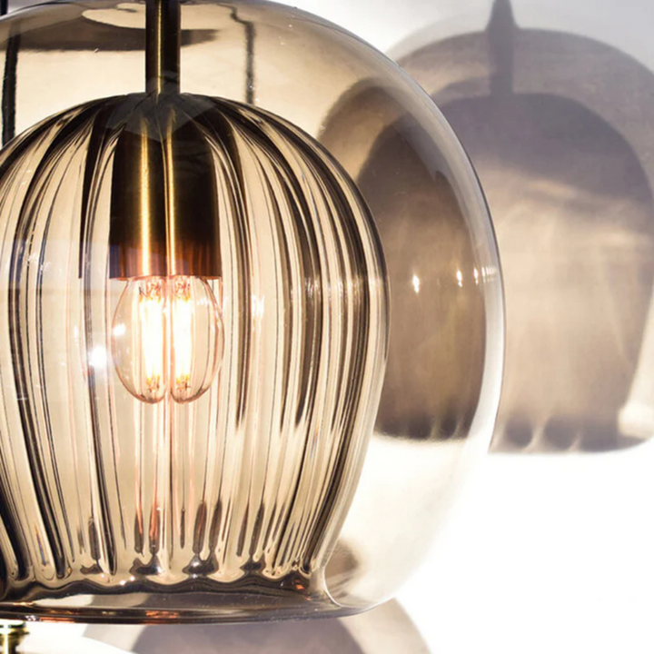Skanto | Moderne sphärische LED-Pendelleuchte - Aurora Sphere
