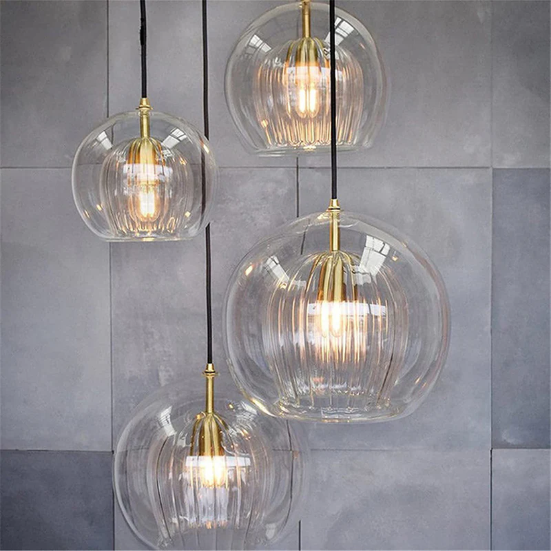 Skanto | Moderne sphärische LED-Pendelleuchte - Aurora Sphere