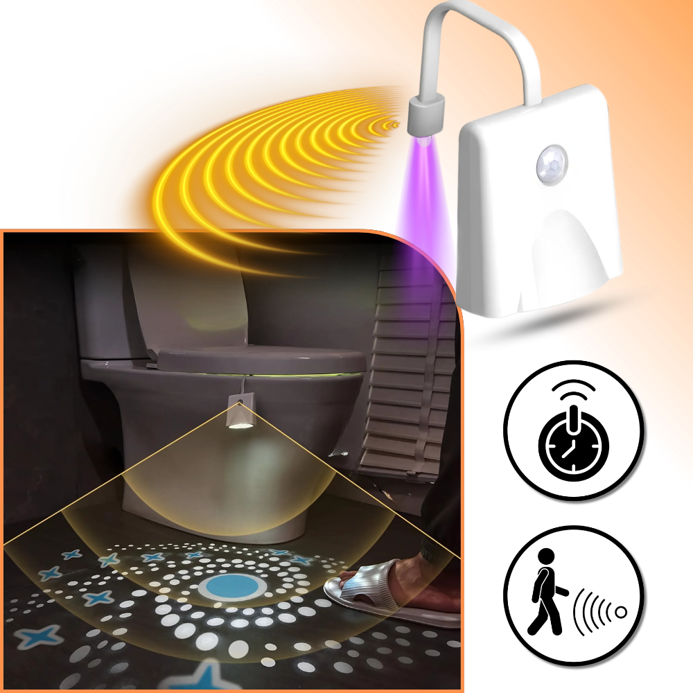 Toilettenlicht mit Bewegungssensor
