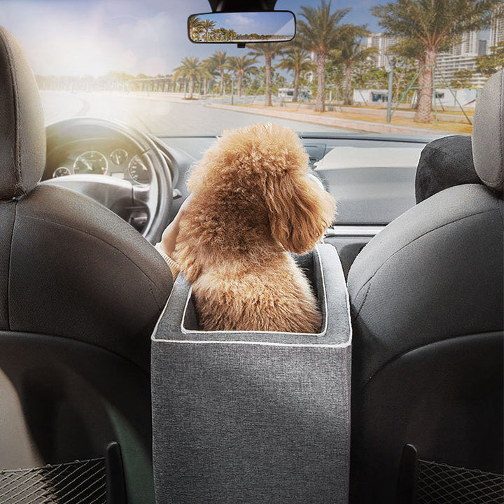 Skanto | Skanto Zentraler Kontroll-Hundeautositz für kleine Haustiere