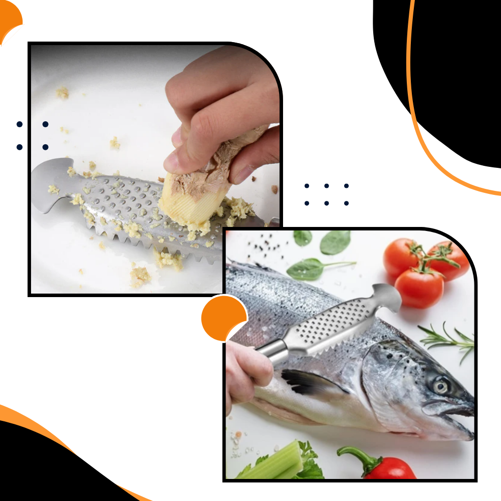 Multifunktionaler Fischschuppenentferner
