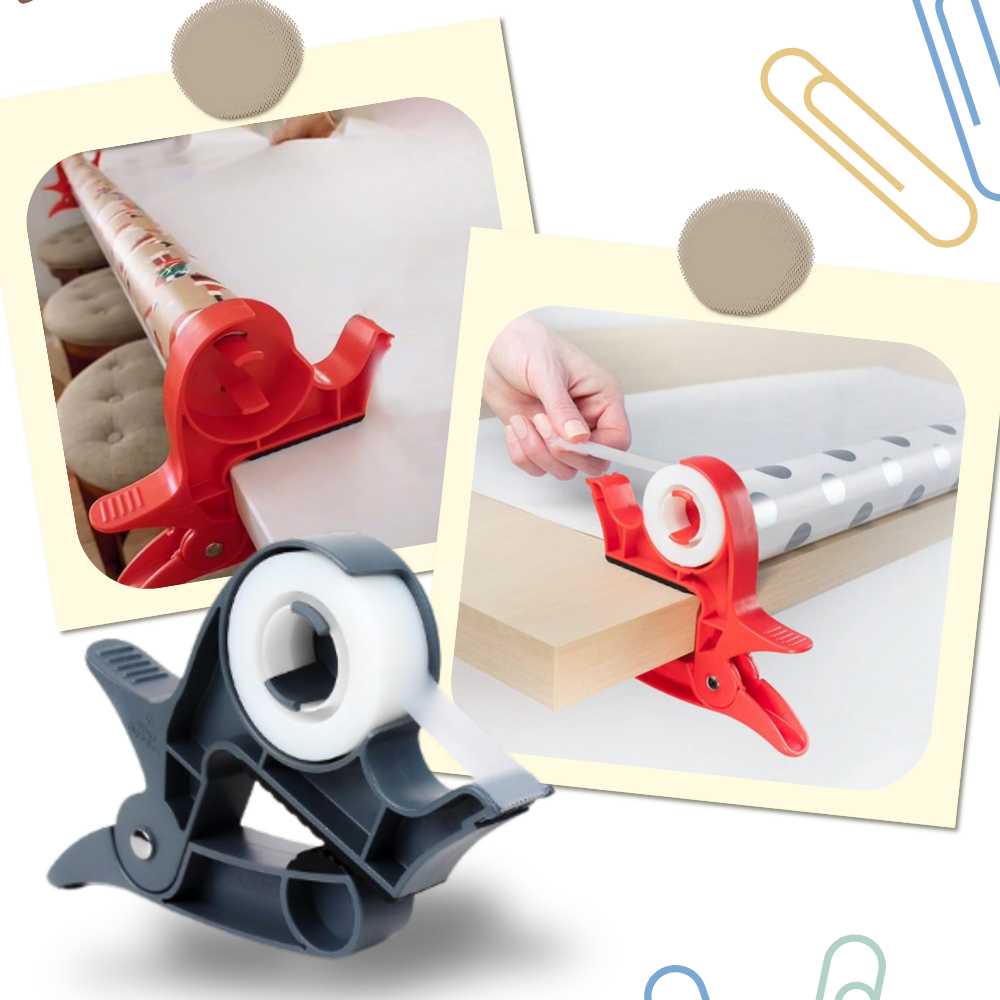 Multifunktionaler Geschenkpapierhalter