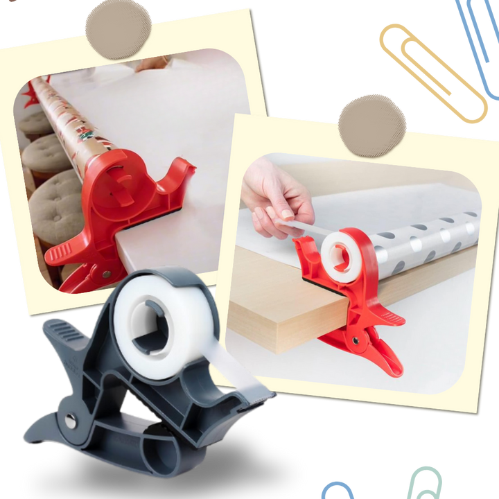 Multifunktionaler Geschenkpapierhalter