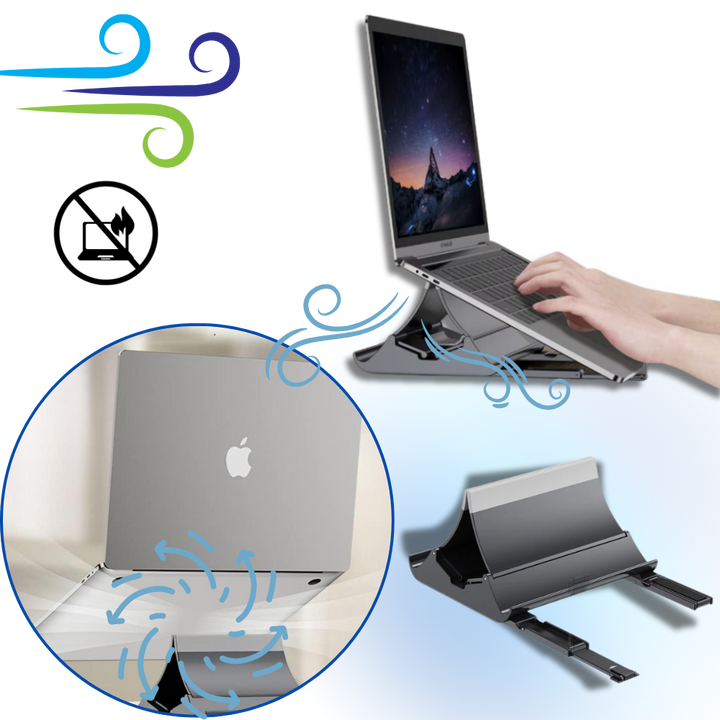 Skanto Multifunktionaler, stabiler vertikaler Laptop-Ständer
