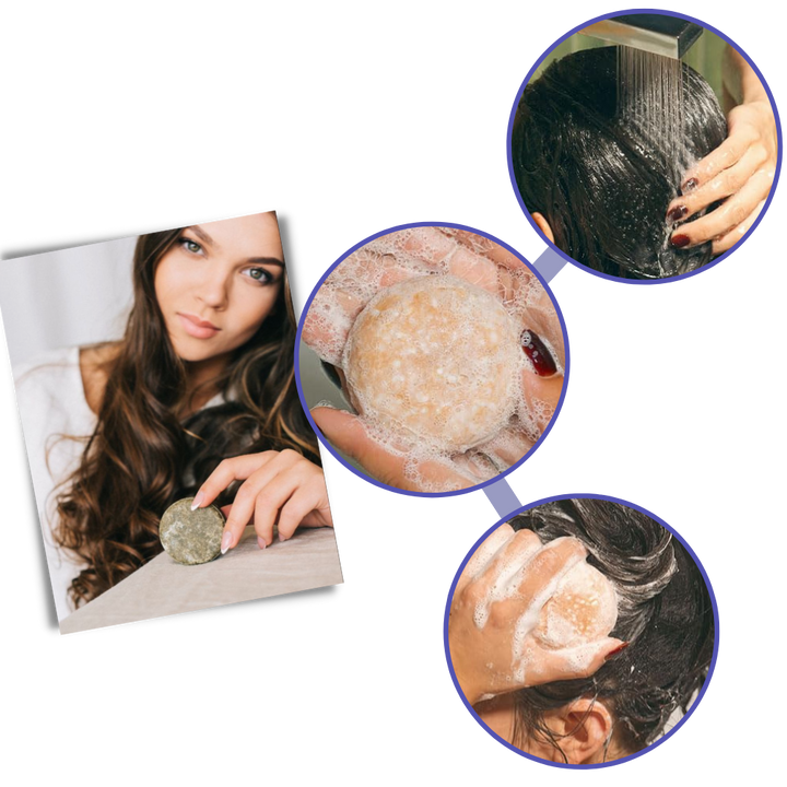 Natürliche Shampoo- und Conditioner-Riegel