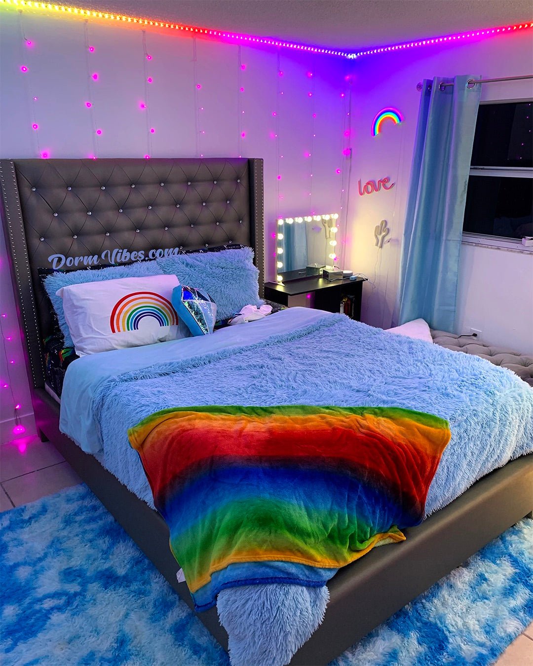 Skanto | Neon Regenbogen Schild