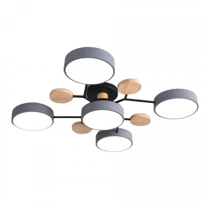 Skanto | Skandinavische LED-Deckenlampe – Modernes Ast-Design mit warmweißer Beleuchtung & energiesparender Technologie