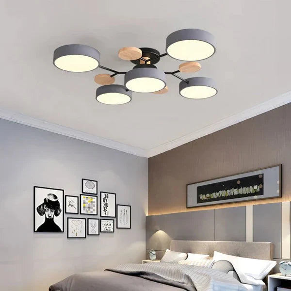 Skanto | Skandinavische verzweigte LED-Deckenleuchte