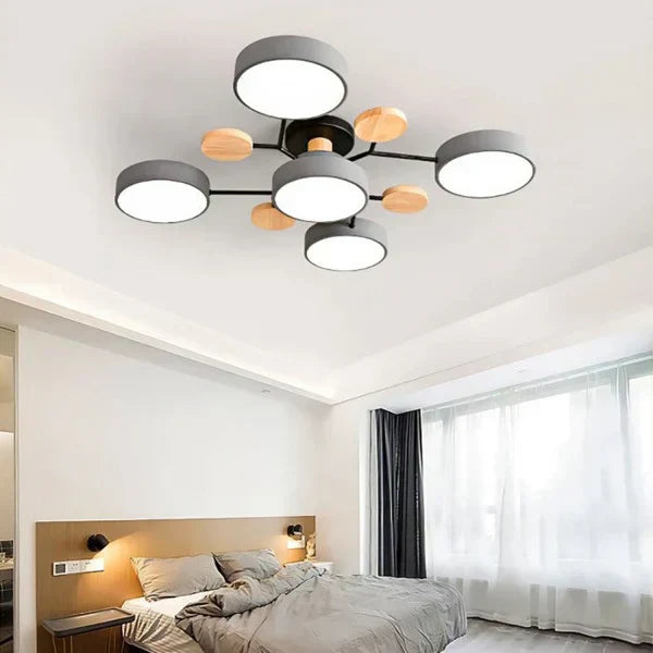 Skanto | Skandinavische verzweigte LED-Deckenleuchte