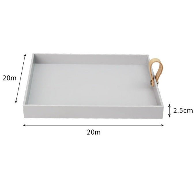 Skanto | Nordisches quadratisches Tablett