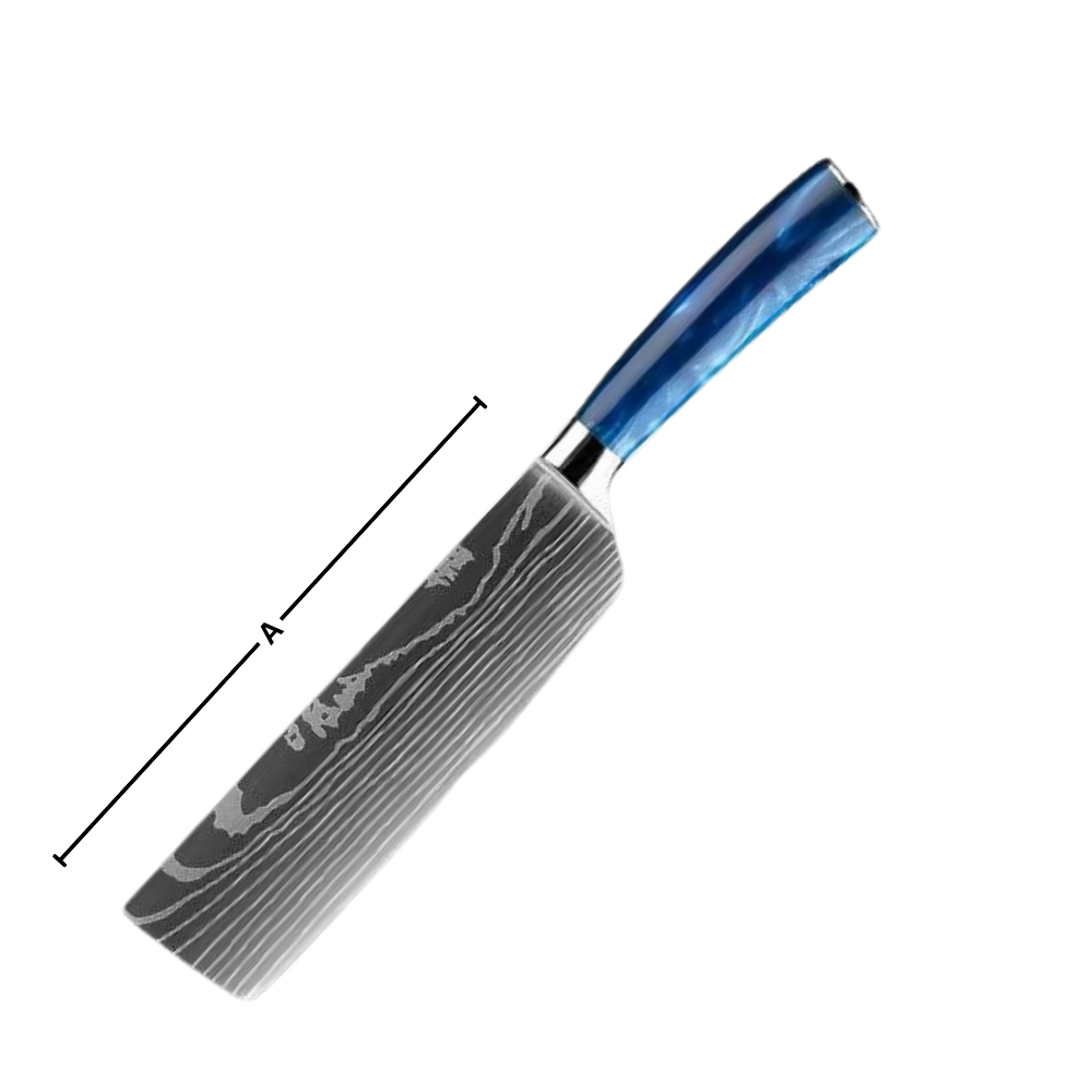 Japanische Messer Ocean Blue