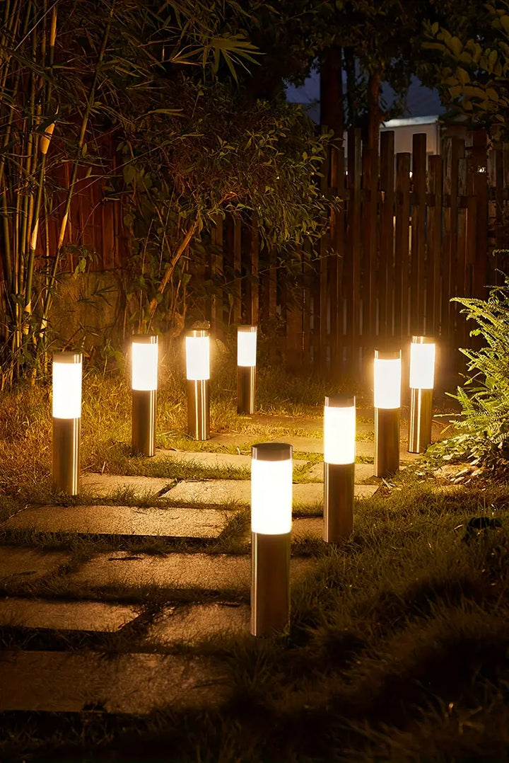 Skanto | Solar-Außenbeleuchtung | Wasserdicht, energieeffizient und einfach zu installieren für Garten- und Wegbeleuchtung