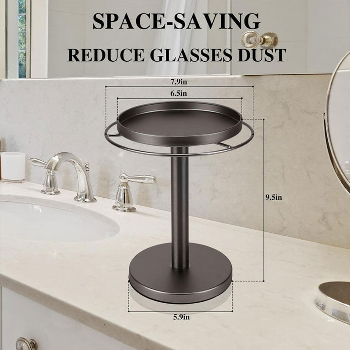 Skanto | OPTITURN – 360° drehbarer Brillenhalter mit kompaktem Design und vielseitiger Funktionalität