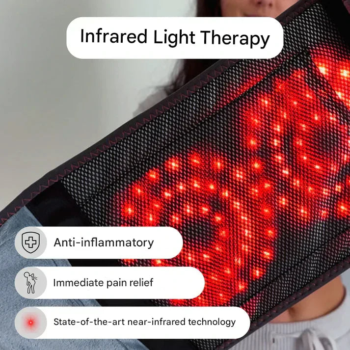 Skanto | Orthopädische Rückenstütze mit Infrarot-Therapie - ThermaLum