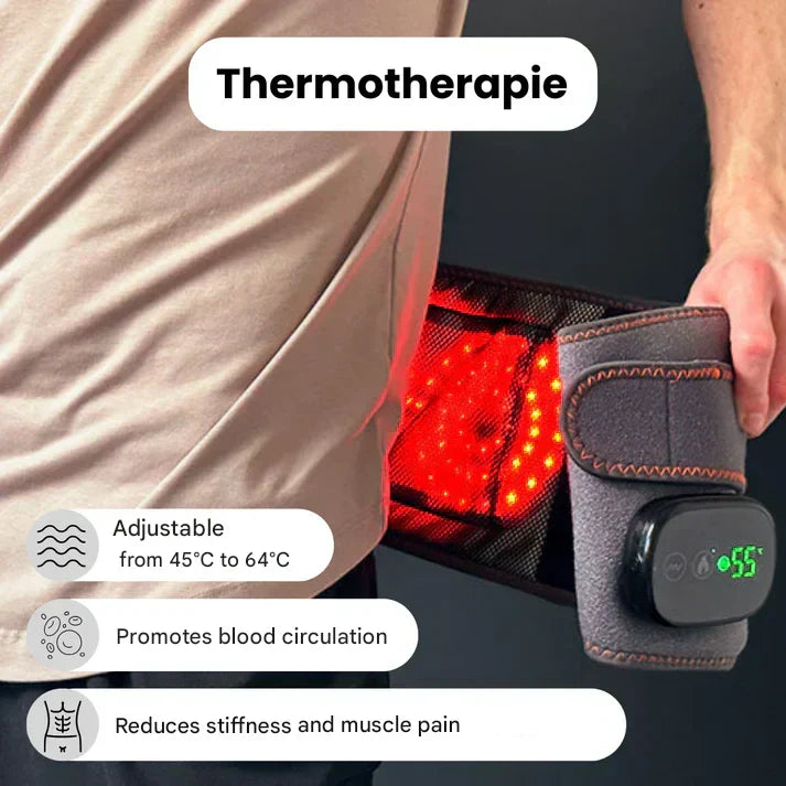 Skanto | Orthopädische Rückenstütze mit Infrarot-Therapie - ThermaLum