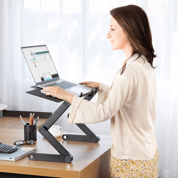 Skanto | 360° Ergonomischer Laptop-Ständer – Verstellbarer & tragbarer FlexStand