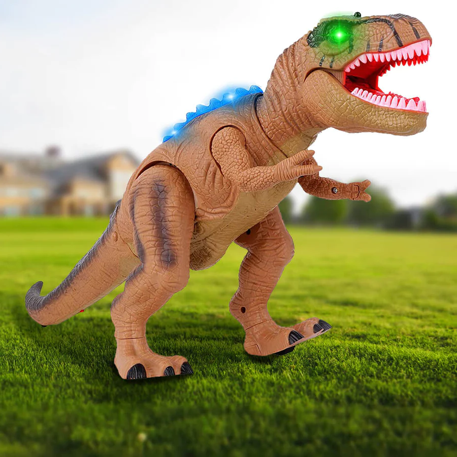 Skanto | DinoAdventure – Ferngesteuertes Dinosaurier-Spielzeug mit Licht und Sound