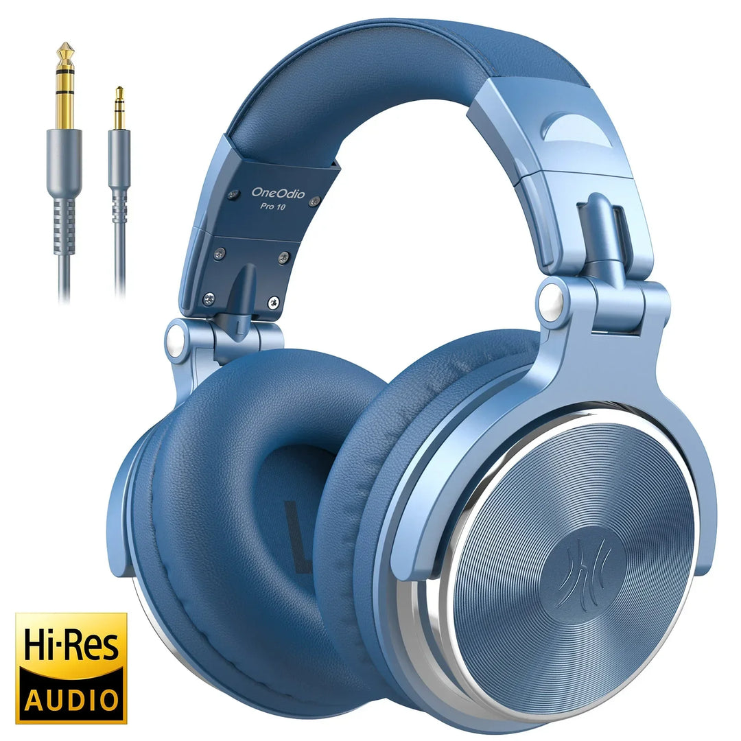 Oneodio Pro 10 Kopfhörer - ANC TWS Noise Cancelling HiFi Stereo Dynamisches DJ Studio Monitor Headset