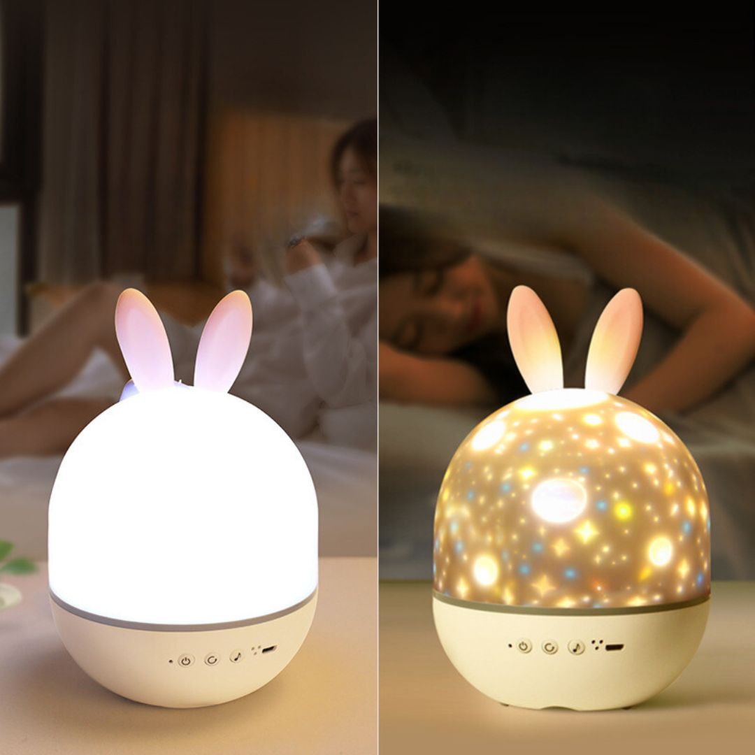 Skanto | Magische Kinderzimmerlampe mit Sterneneffekt