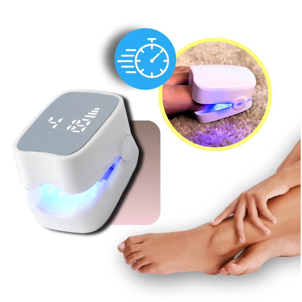 Schmerzloser Nagelpflanzenlaser