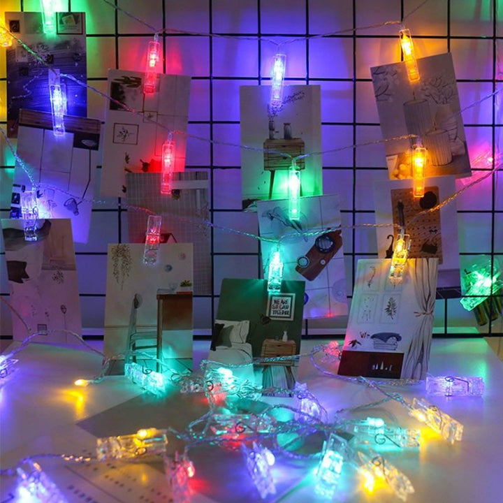 Skanto | Foto-Clip LED-Lichterkette für Bilder