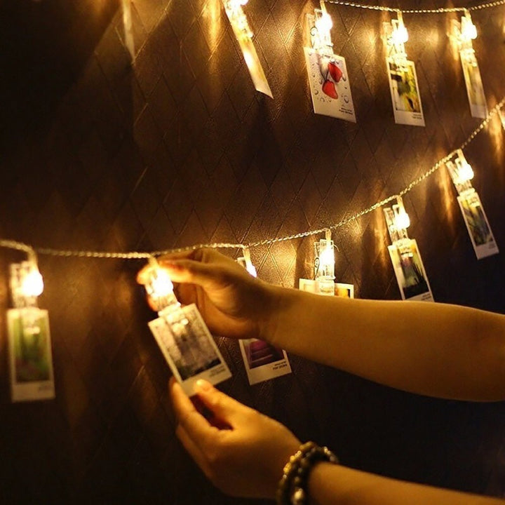 Skanto | Foto-Clip LED-Lichterkette für Bilder