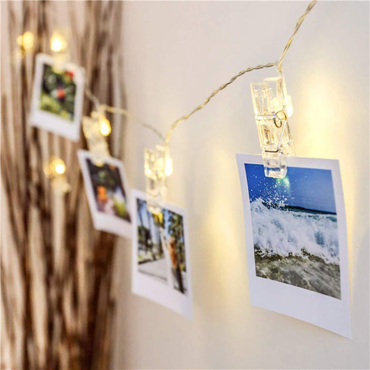 Skanto | Foto-Clip LED-Lichterkette für Bilder