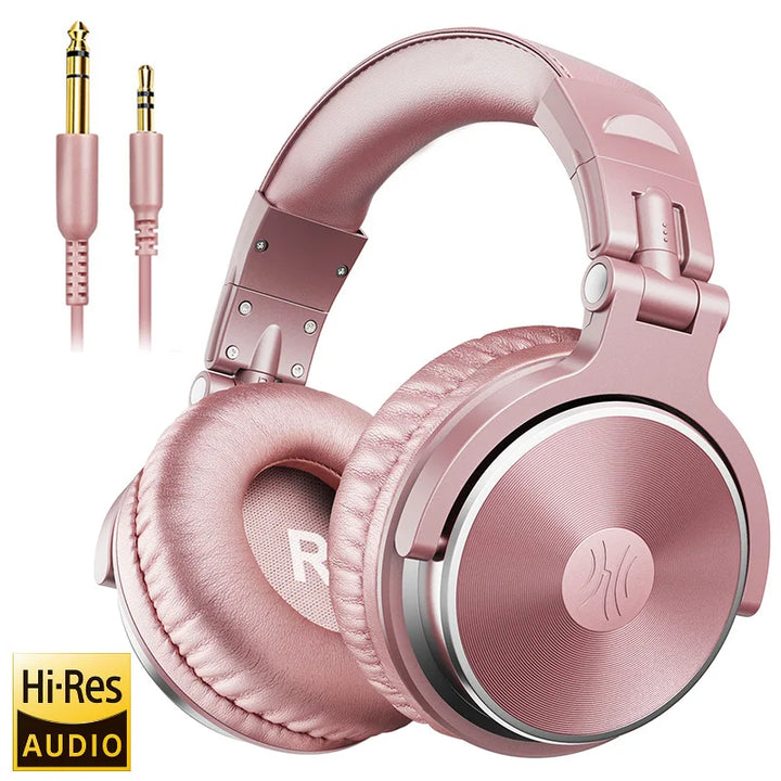 Oneodio Pro 10 Kopfhörer - ANC TWS Noise Cancelling HiFi Stereo Dynamisches DJ Studio Monitor Headset
