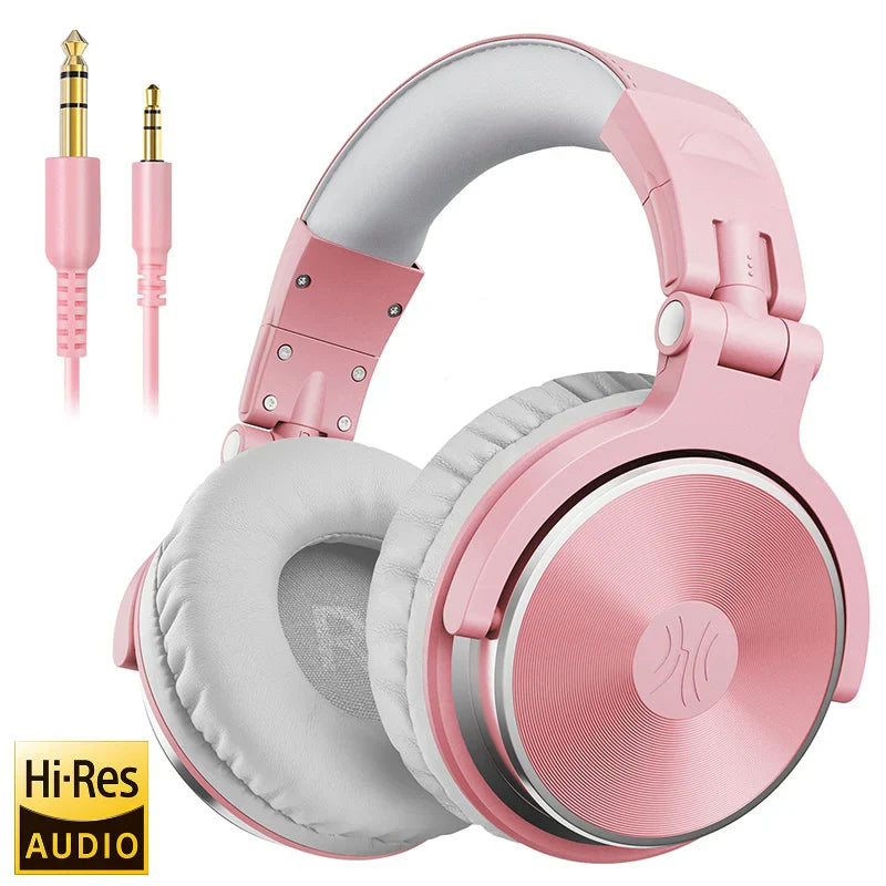 Oneodio Pro 10 Kopfhörer - ANC TWS Noise Cancelling HiFi Stereo Dynamisches DJ Studio Monitor Headset