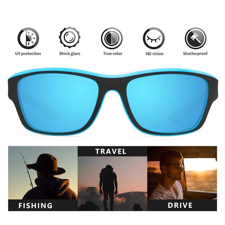 Skanto | PolarSport PRO+ Sonnenbrille: Ultimativer UV-Schutz & kratzfest
