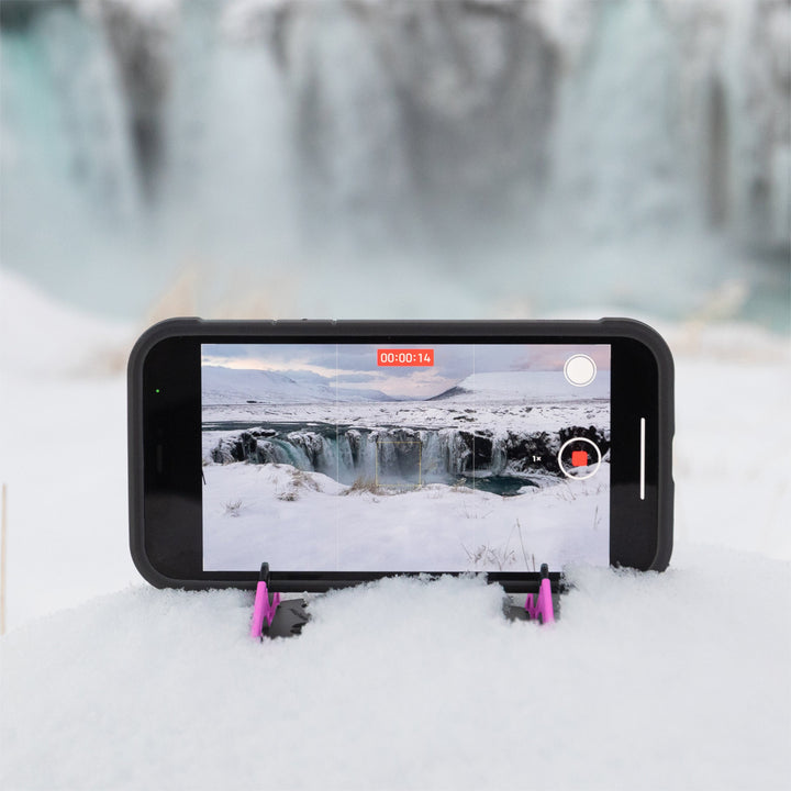 Skanto | Tragbarer Telefonständer für perfekte Fotos - SnapFold