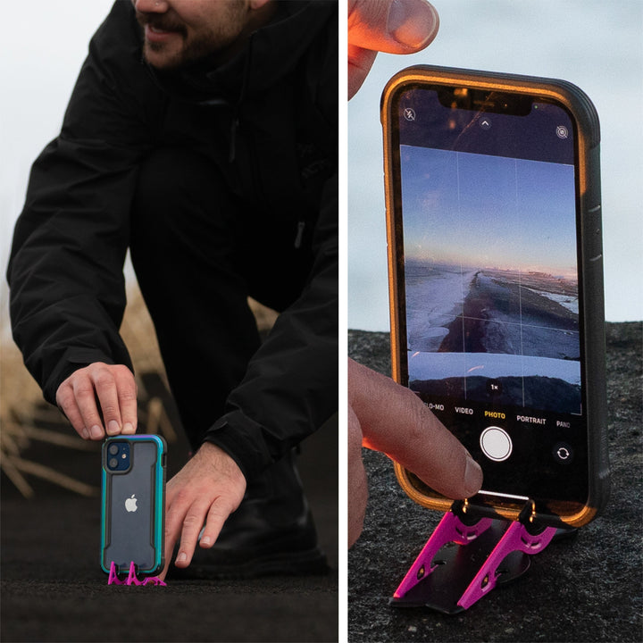 Skanto | Tragbarer Telefonständer für perfekte Fotos - SnapFold