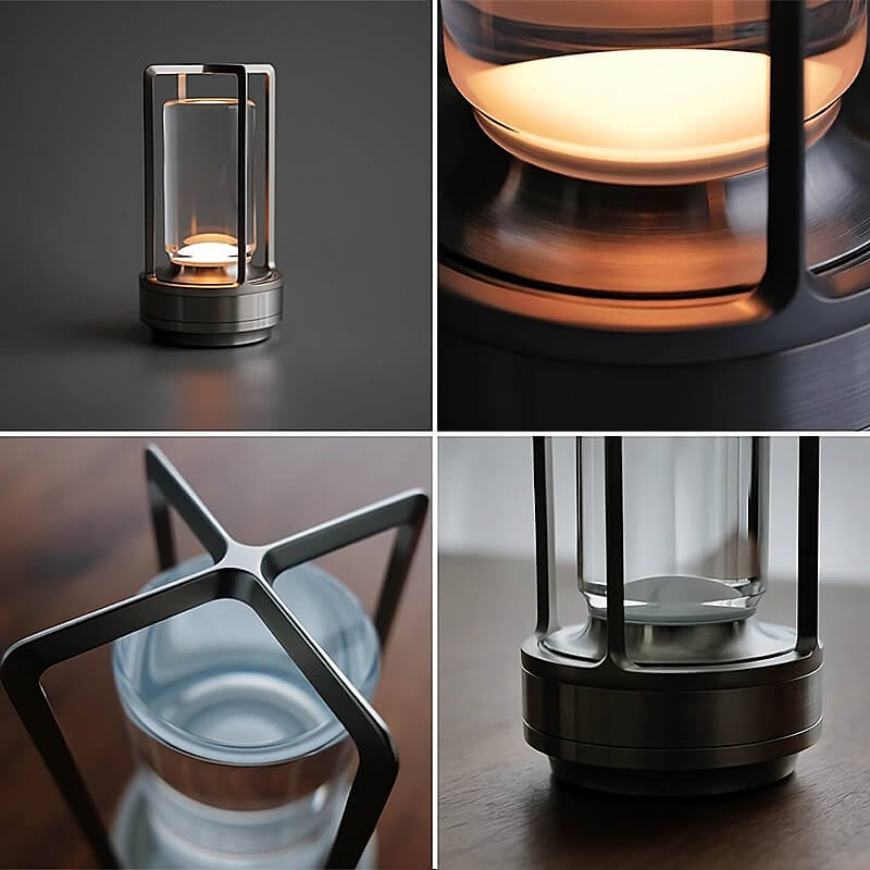 Skanto | Wasserdichte Tischlampe | Berührungsempfindlich, einstellbare Helligkeit & ideal für die Heimdekoration