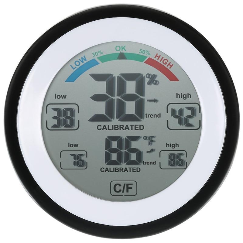 Skanto | Multifunktionales digitales Thermometer Hygrometer Temperatur Feuchtigkeit