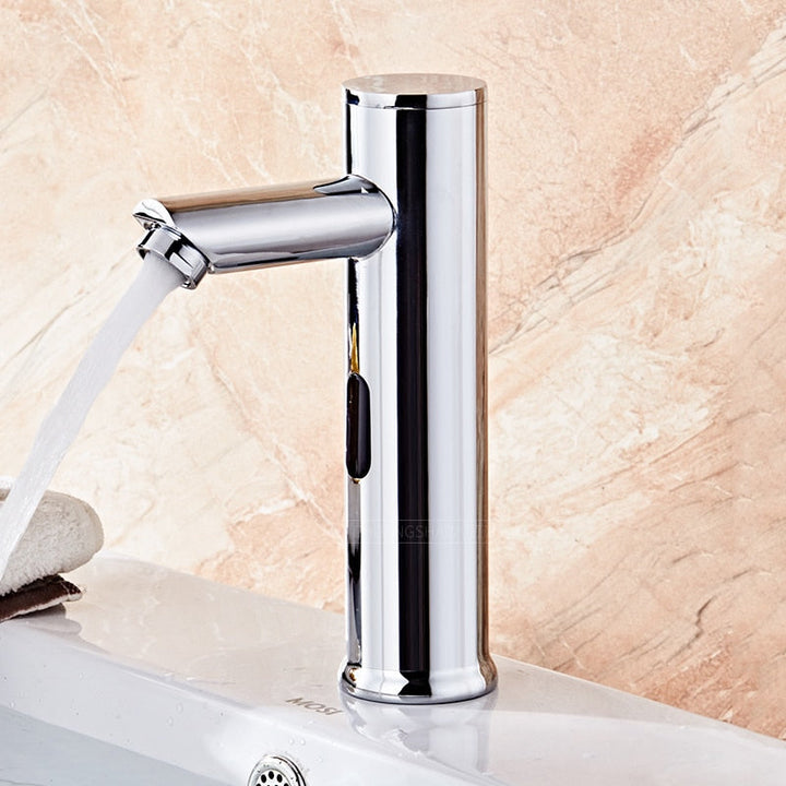 Skanto | AquaSense Automatische Infrarot-Sensorarmatur – Berührungslose Wassersteuerung für Hygiene & Effizienz