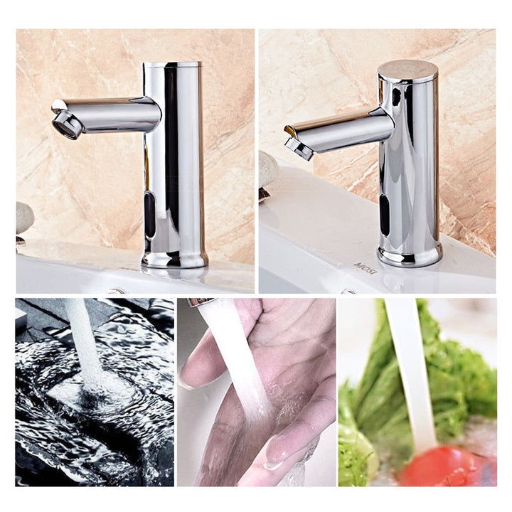Skanto | AquaSense Automatische Infrarot-Sensorarmatur – Berührungslose Wassersteuerung für Hygiene & Effizienz