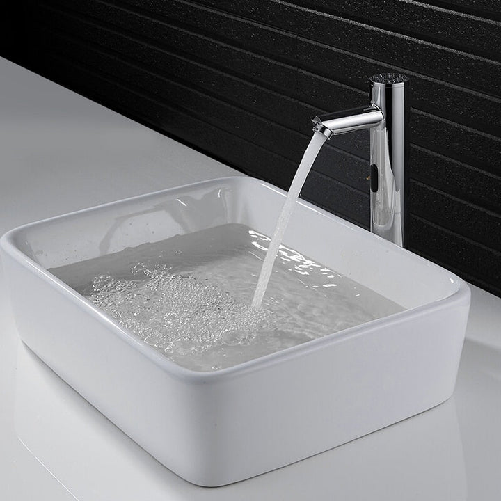 Skanto | AquaSense Automatische Infrarot-Sensorarmatur – Berührungslose Wassersteuerung für Hygiene & Effizienz