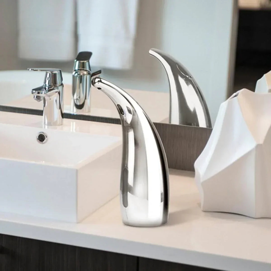 Skanto | „HygiFlow“ Automatischer Seifenspender mit Sensor und modernem Design