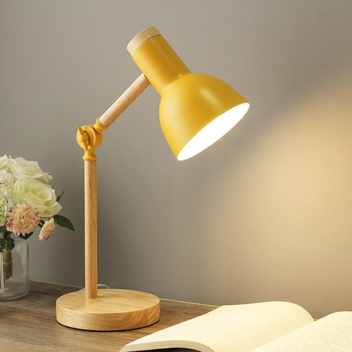 Skanto | NordicGlow | Skandinavische Holztischlampe
