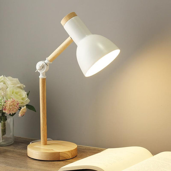 Skanto | NordicGlow | Skandinavische Holztischlampe