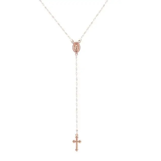 Skanto | Spirituelle Rosenkranz-Halskette – Stilvoller Glaubensschmuck für jeden Anlass