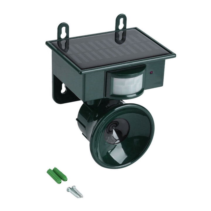 Skanto | TerraGuard – Wetterfester Solar-Vogelschreck mit PIR-Bewegungssensor und natürlicher Klangabschreckung